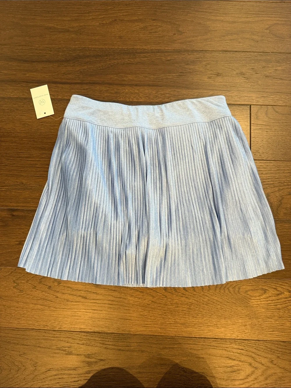 We Wander Girls Light Blue Pleated Tennis Skirt Size XL 16/18 - C67-005
